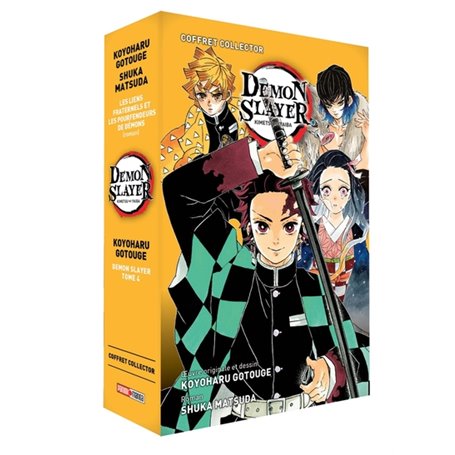 Coffret Demon Slayer T04 + Roman jeunesse T02