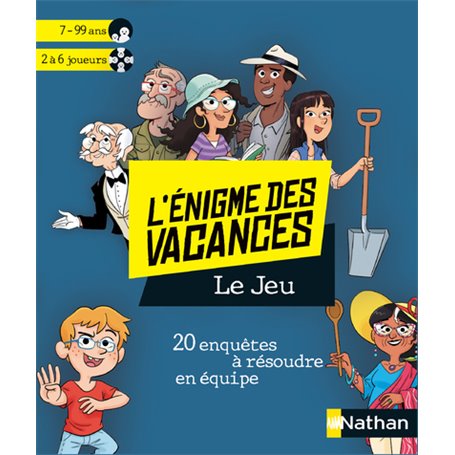 Jeu Enigme des vacances