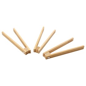 Pinces en bois - lot de 3