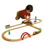 Circuit de train en bois