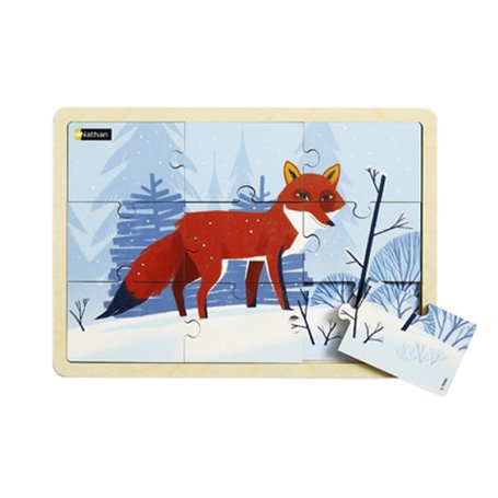 Puzzle - Le renard (9 p)