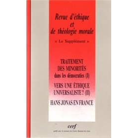 Revue d'éthique et de théologie morale 194