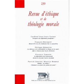 Revue d'éthique et de théologie morale 239