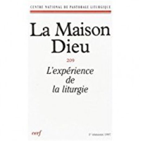 Maison-Dieu 204 - Réflexion sur litugie