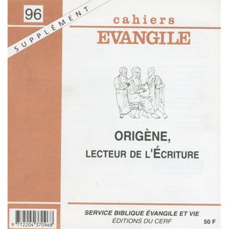 SCE-96 Origène, lecteur de l'Écriture