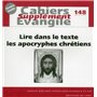 SCE-148 Lire dans le texte les apocryphes chrétiens