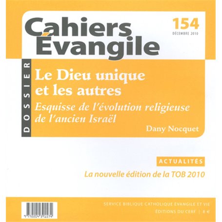 CE-154. Le Dieu unique et les autres