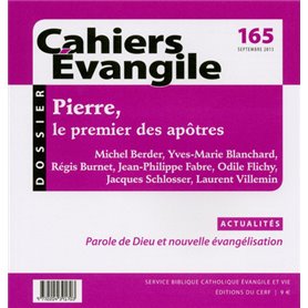 CE-165. Pierre, le premier des apôtres