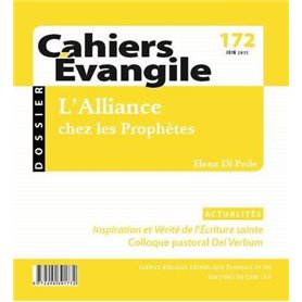 Cahiers Evangile - Numéro 172 L'alliance chez les prophètes