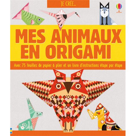 Kit Je crée... Mes animaux en origami