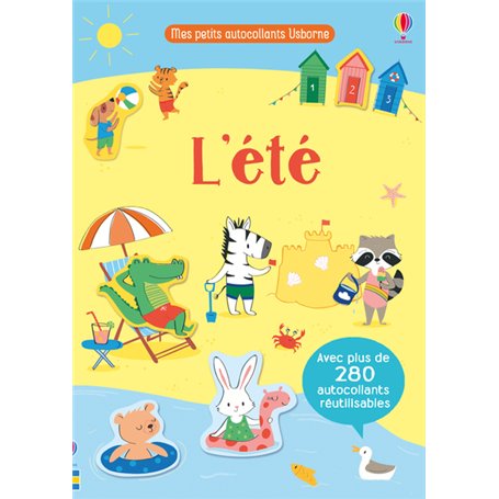 L'été - Mes petits autocollants Usborne