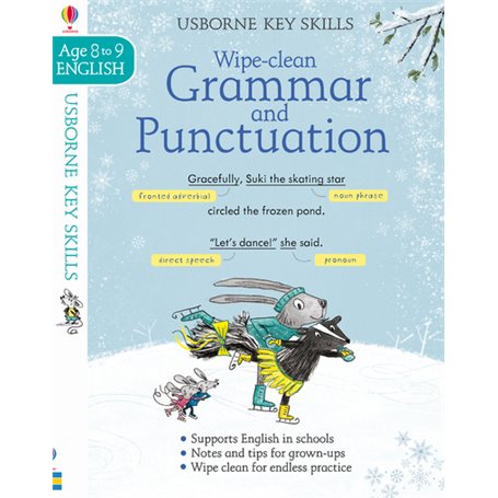 Key Skills Wipe-Clean - Grammar & Punctuation - Age to 8-9