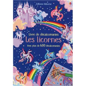 Les licornes - Livre de décalcomanies