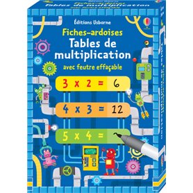 Fiches-ardoises - Tables de multiplication