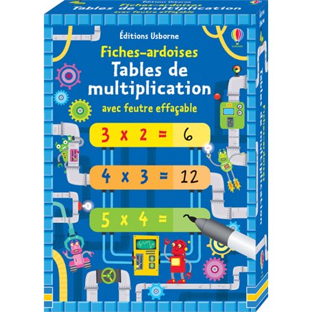 Fiches-ardoises - Tables de multiplication