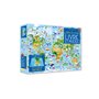 Coffret Atlas du monde (Livre + puzzle de 300 pièces)