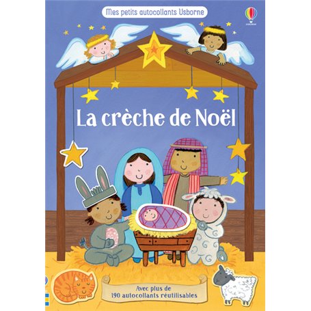 La crèche de Noël - Mes petits autocollants Usborne