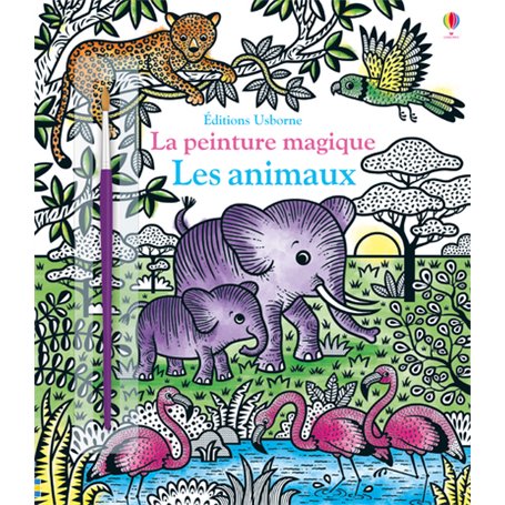 Les animaux - La peinture magique