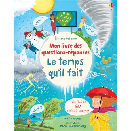 Le temps qu'il fait - Mon livre des questions-réponses