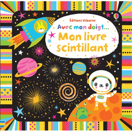 Avec mon doigt... - Mon livre scintillant