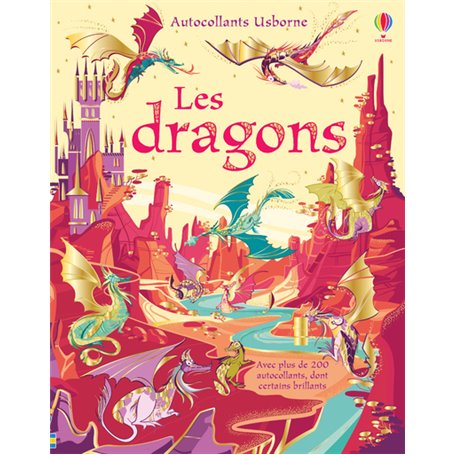 Les dragons - Autocollants Usborne