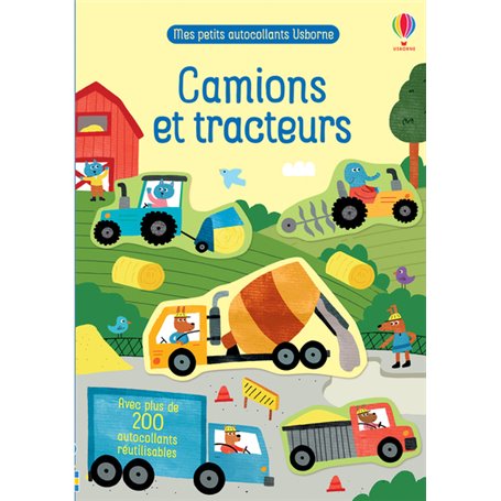 Camions et tracteurs - Mes petits autocollants Usborne