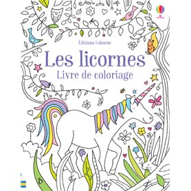 Les licornes - Livre de coloriage