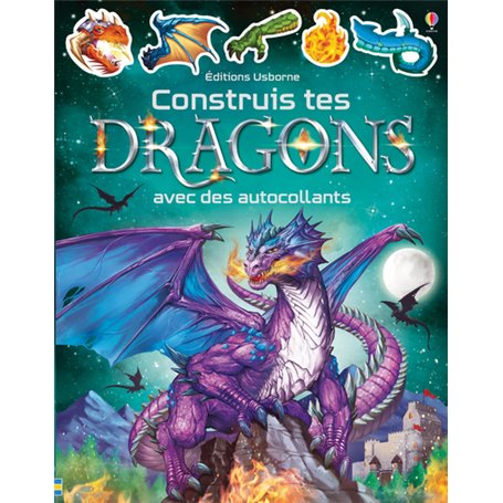 Construis tes dragons avec des autocollants