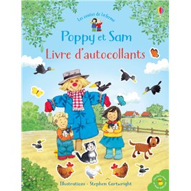 Poppy et Sam - Livre d'autocollants