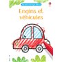 Engins et véhicules - Mes petits coloriages Usborne