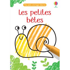 Les petites bêtes - Mes petits coloriages Usborne