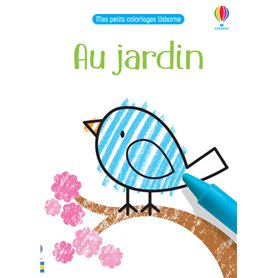 Au jardin - Mes petits coloriages Usborne