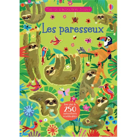 Les paresseux - Mes petits autocollants Usborne