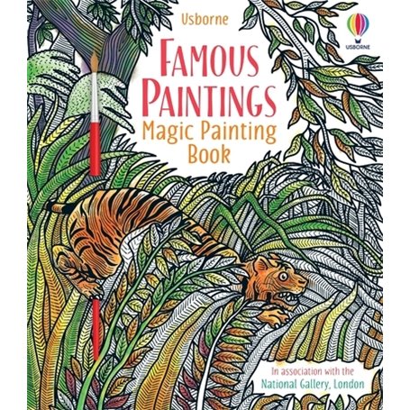 Famous Paintings - Magic Painting Book