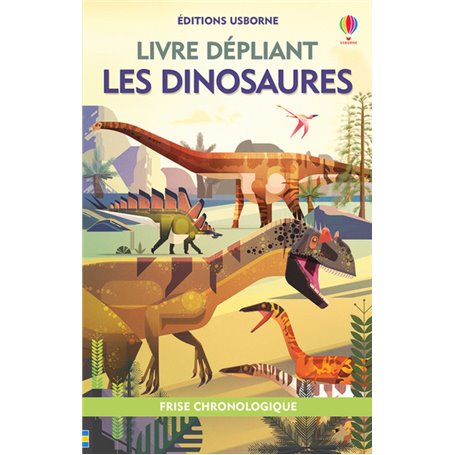 Les dinosaures - Livre dépliant