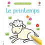 Le printemps - Mes petits coloriages Usborne