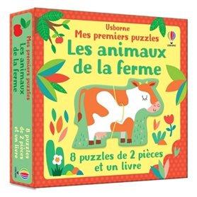 Les animaux de la ferme - Mes premiers puzzles