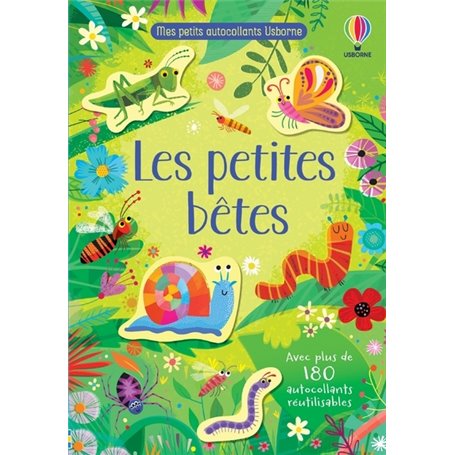 Les petites bêtes - Mes petits autocollants Usborne