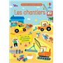 Les chantiers - Mes petits autocollants Usborne