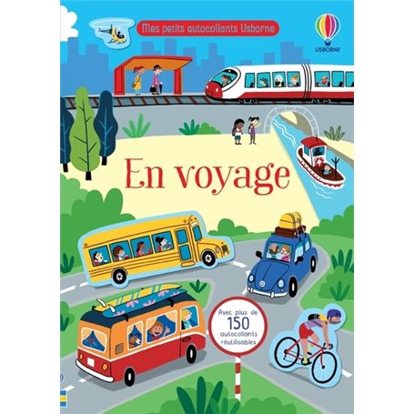 En voyage - Mes petits autocollants Usborne