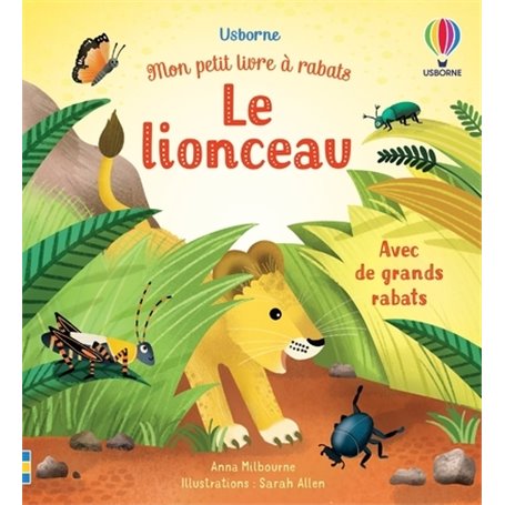 Le lionceau - Mon petit livre à rabats