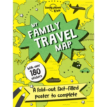 My Family Travel Map 1ed -anglais-