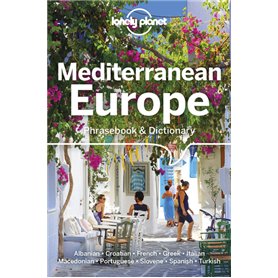 Mediterranean Europe Phrasebook & Dictionary 4ed -anglais-