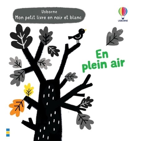 En plein air - Mon petit livre en noir et blanc