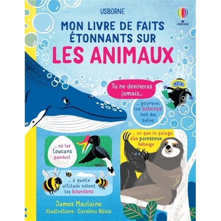 Mon livre de faits étonnants sur les animaux