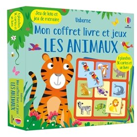 Les animaux - Mon coffret livre et jeux