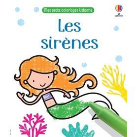 Les sirènes - Mes petits coloriages Usborne