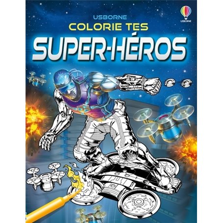 Colorie tes super-héros