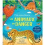 Les animaux en danger - P'tits curieux Usborne - Livre