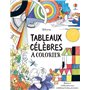 Tableaux célèbres à colorier